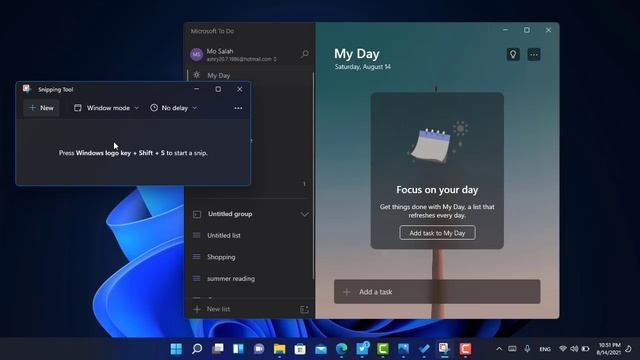 ويندوز 11: كيفية أخذ لقطات شاشة فى ويندوز 11 مع أداة snipping tool الجديدة смотреть онлайн