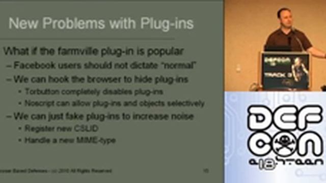 Defcon 18 - Browser based Defenses - James Shewmaker смотреть онлайн