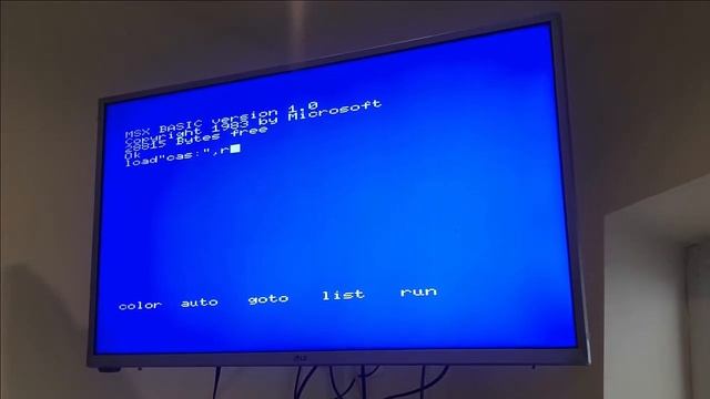 MSX - load games from SD card смотреть онлайн