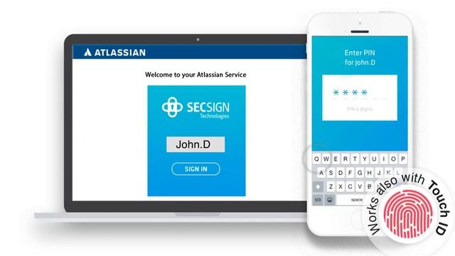 Atlassian Bitbucket Login Two-Factor Authentication with SecSign ID смотреть онлайн