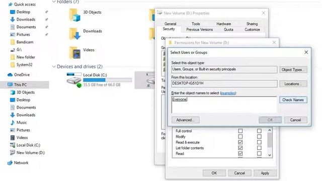 Windows File share | Windows 10 sharing folder very easy смотреть онлайн
