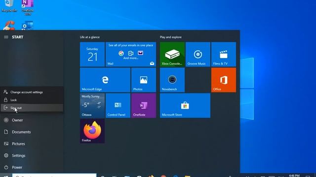 ✔️ Windows 10 Tip - How to Sign Out of Windows 10 смотреть онлайн