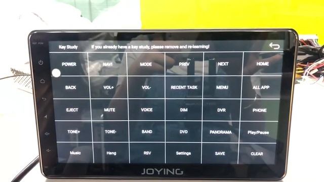 How to remap panel buttons on the screen of Intel 9853i Android car stereo? смотреть онлайн