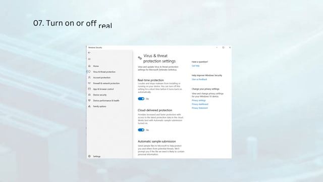 Windows Defender смотреть онлайн
