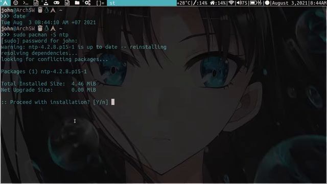 How To Fix The Clock Drift On Arch Linux!!!!! смотреть онлайн