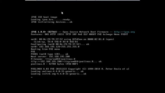 LTSP Client load Ubuntu 16.04 Mate смотреть онлайн