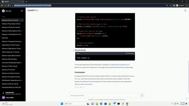 selenium js linux смотреть онлайн