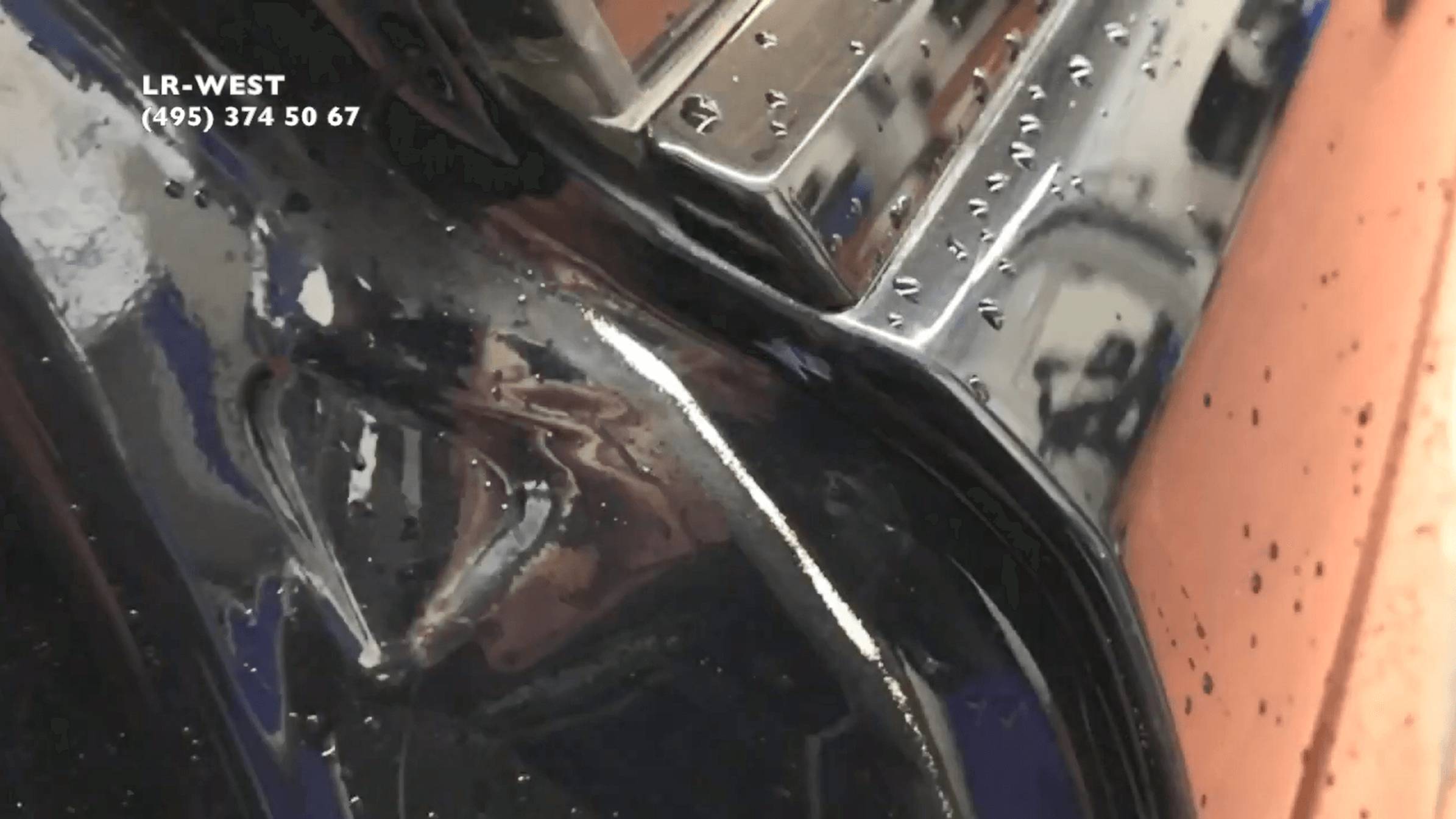 Потертости кузова на Рендж Ровер L405. Проблема и ее решение. смотреть онлайн