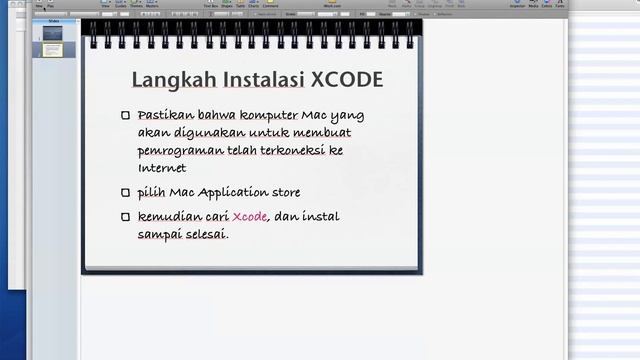 Pemrograman pada komputer Mac -- Install Xcode смотреть онлайн