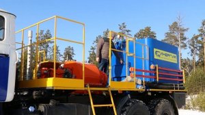 Цементировочный агрегат СИН-35 УРАЛ-4320 устройство - видео-обзор от НПО _ВЕКТОР_