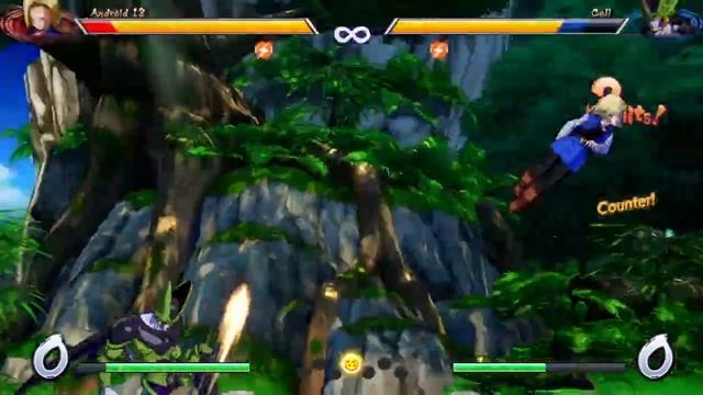DRAGON BALL FighterZ Android 18 vs Cell смотреть онлайн