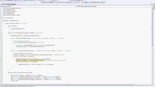 C# Files Directory Treeview смотреть онлайн