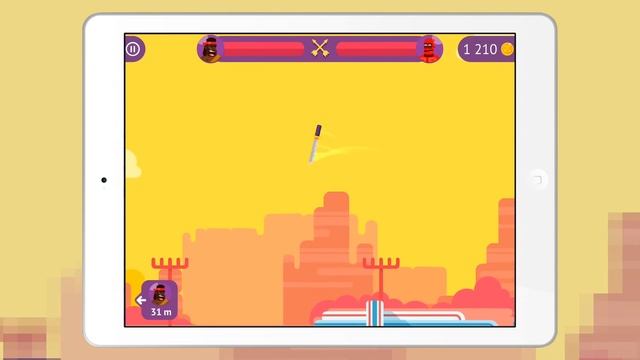 BOWMASTERS | Long Range 1vs1 Fighting | iOS Game (New Game #38) смотреть онлайн