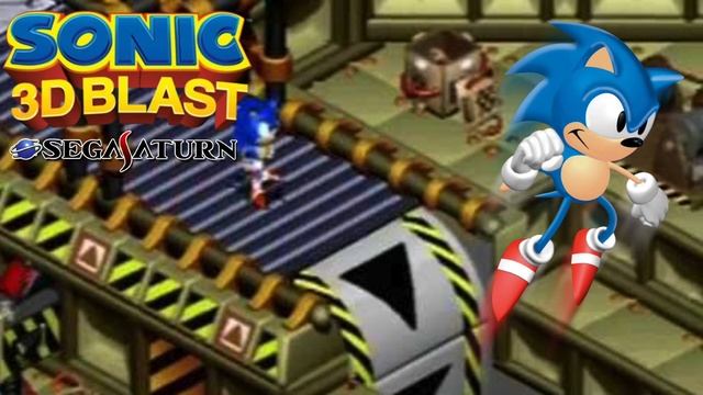 Panic Puppet Zone (Act 2) (Saturn) - Sonic 3D Blast Slowed Down смотреть онлайн