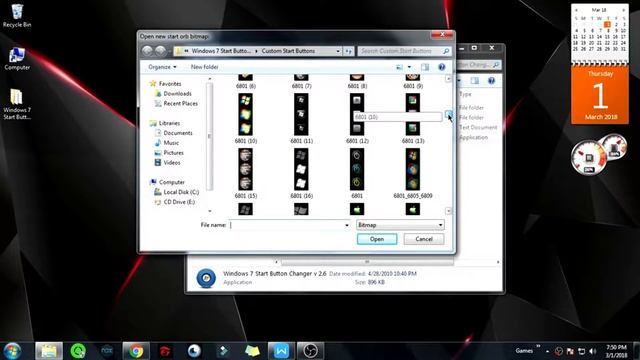 How To Change Start Button In Windows 7 смотреть онлайн