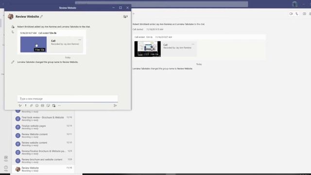 Teams : Pop Out Chats and Meetings window смотреть онлайн