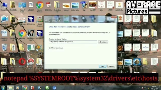 Unable to Edit Host File of Windows | Edit Host File of Windows | Average Pictures смотреть онлайн