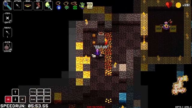 Crypt of the NecroDancer - Lambda (Coda + Mary) clear - 11:33.68 смотреть онлайн