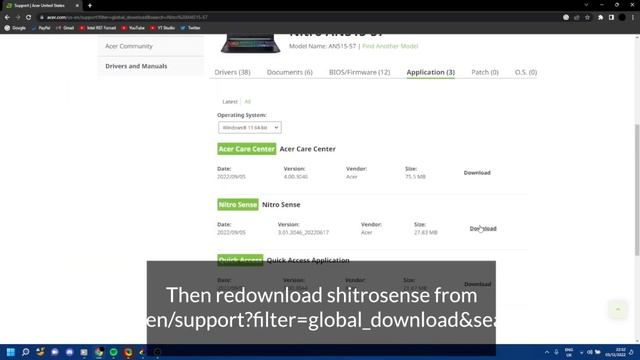 How to fix Acer Nitrosense | Lights Tech смотреть онлайн