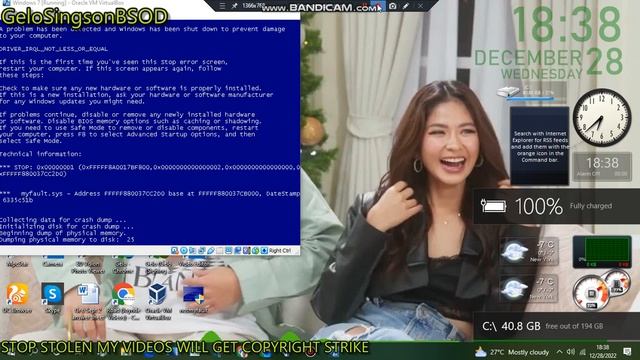 Samsung Homecoming alarm sound has BSOD VM (Windows 7) смотреть онлайн