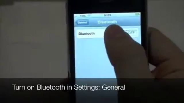 Magnum Bluetooth A2DP Speaker - Pairing with iPhone 3GS смотреть онлайн