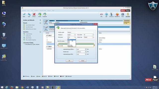 Tutorial Partition Wizard 2015 смотреть онлайн