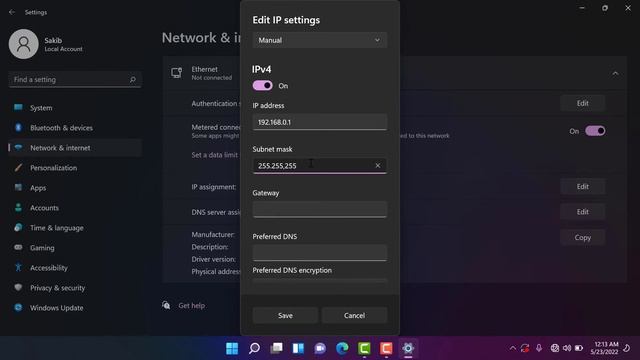 How to Assign a Static IP Address in Windows 11 смотреть онлайн