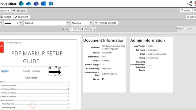 PDF Markup Editor смотреть онлайн