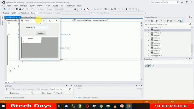 How to Validate Phone number from TextBox in c# смотреть онлайн