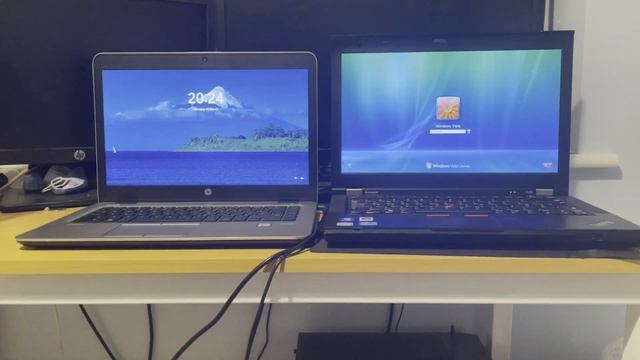 Windows Vista VS Windows 11 Boot Race смотреть онлайн