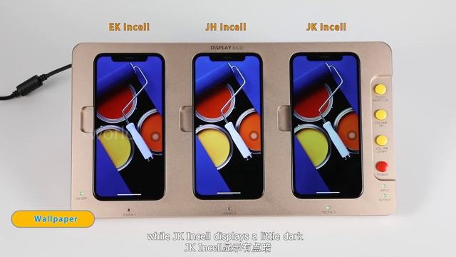 Different Brand IPhone X LCD Screens Comparison- Brightness, Color, Polarizer, Installtion Thicknes