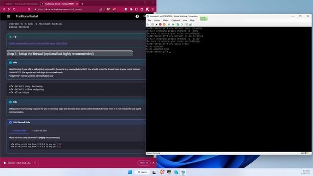 Tactical RMM - Install under hyperv смотреть онлайн