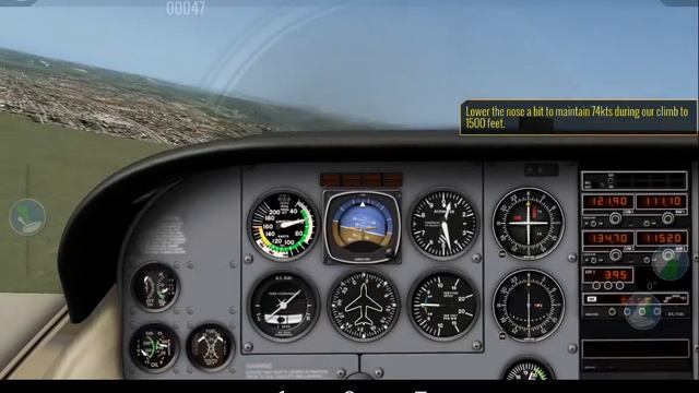 X-Plane 10 Flight Simulator-Android HD Gameplay