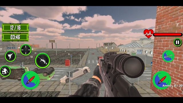 Dead Shooting Zombie Hunter 3D _ Android Gameplay смотреть онлайн