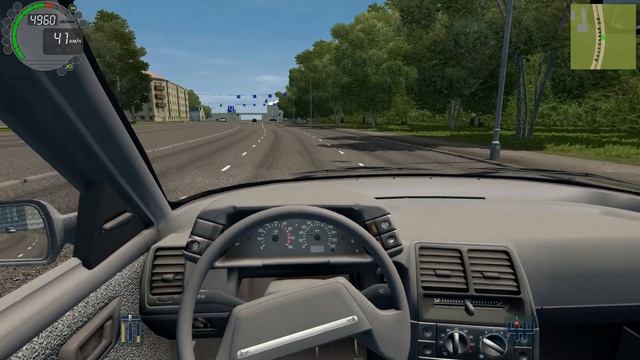 CITY CAR DRIVING Прохождение.Покатушки на ВАЗ-2110. смотреть онлайн