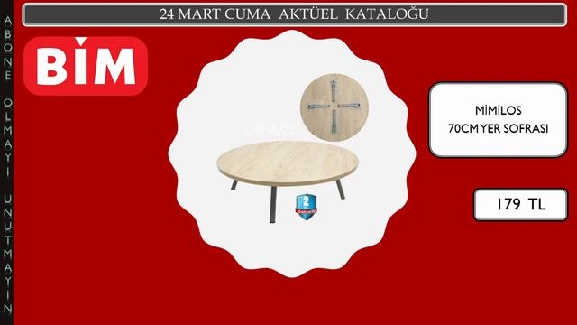 BİM 24 MART CUMA KATALOĞU | BİM BU HAFTA | BİM AKTÜEL смотреть онлайн