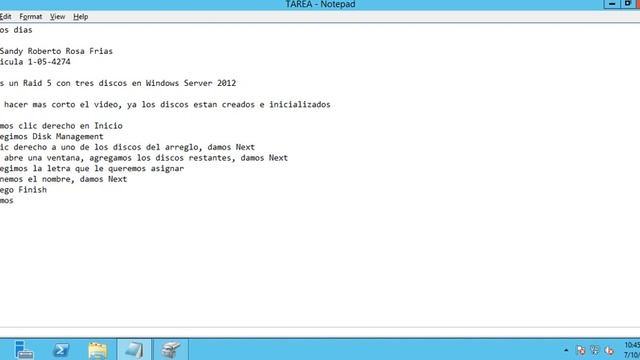 Arreglo Raid 5 en Windows Server 2012 смотреть онлайн