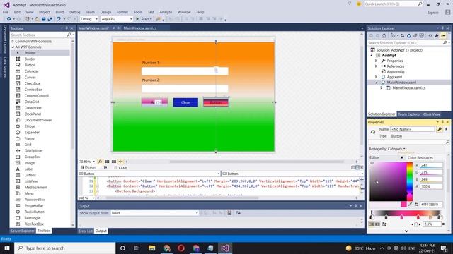 Wpf C# Windows Application | Wpf Tutorial C# | Wpf Button | Wpf Expander | Wpf in Visual Studio смотреть онлайн