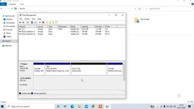 How to Create Partition on Windows 10 | C Drive Partition | Partition Hard Drives смотреть онлайн