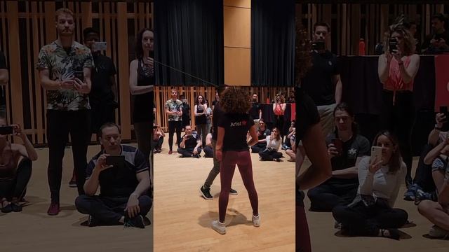 One Footed Spin Technique by Larissa Oliviera and Robinson Silva смотреть онлайн