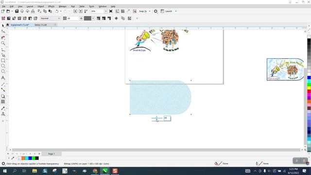Corel Draw Tips & Tricks add a color background and more смотреть онлайн
