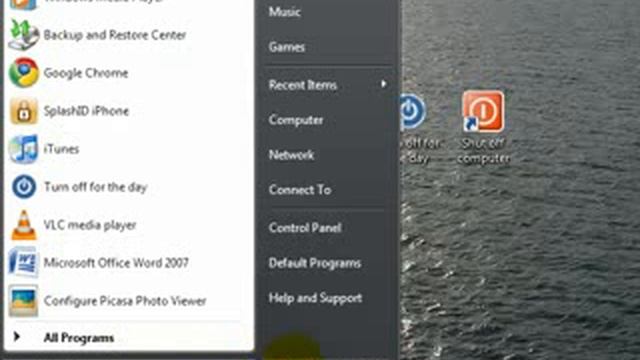Instant Shutdown Shortcut for Windows Vista смотреть онлайн