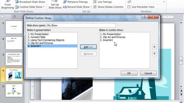PowerPoint 2010 Tutorial Using Custom Shows Microsoft Training Lesson 7.2 смотреть онлайн