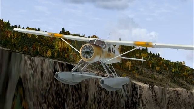 FSX Flight Simulator X Machinima Water Landing смотреть онлайн
