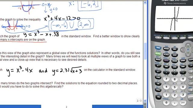 Using a Graphing Calculator to Graph Equations - flash.mp4 смотреть онлайн