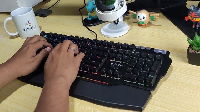 A NEW CHALLENGER - Micronics Wizmax ZK1 Mechanical Keyboard - Kaihl Box White Switch смотреть онлайн