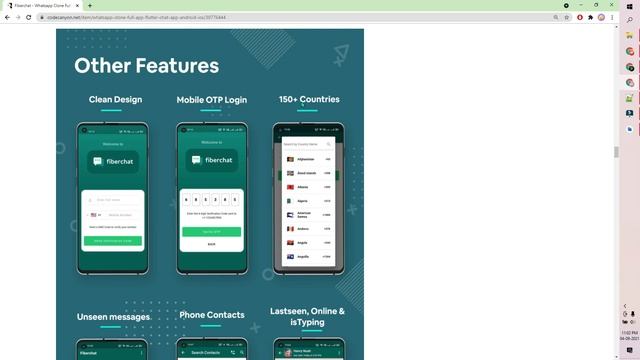 Fiberchat - Whatsapp Clone Full Chat & Call App - Android & iOS || Whatsapp clone app source code смотреть онлайн