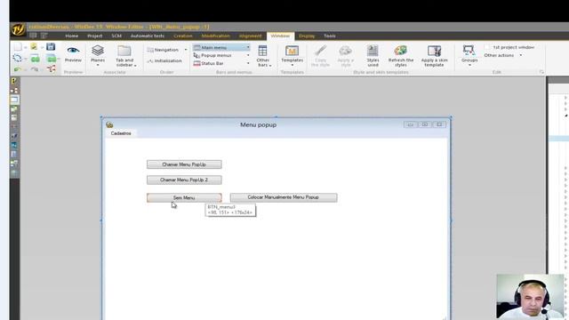 Windev Menu Popup смотреть онлайн