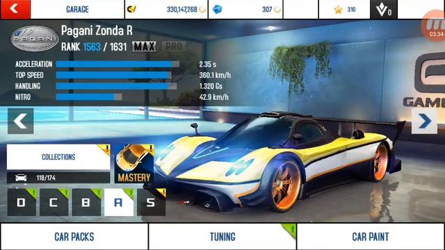 ASPHALT 8 AIRBORNE My Garage