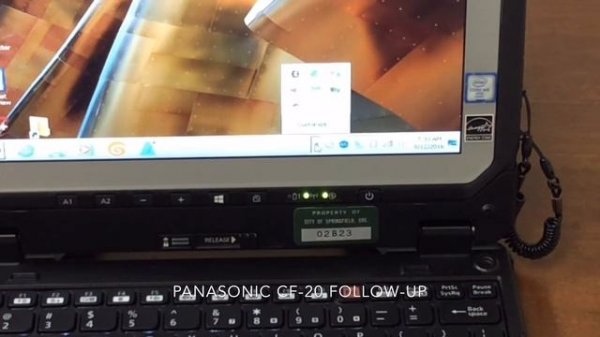 Panasonic CF-20 Follow-Up